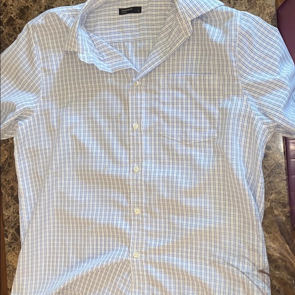 cedarwood Other - Blue and White Checkers Men’s Causal Button Down